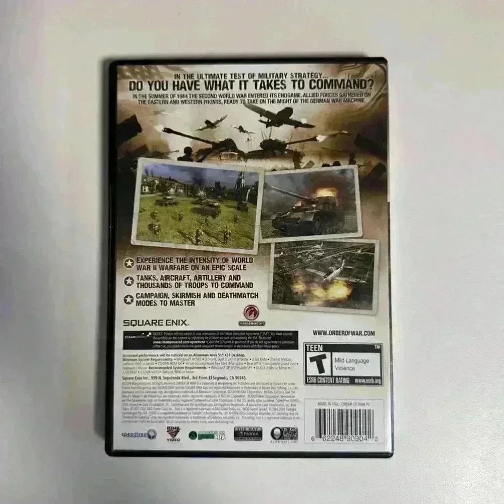 Square Enix Order of War PC Game